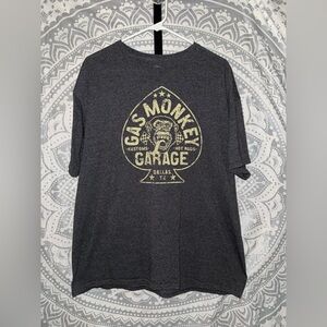Gas Monkey Garage Charcoal Graphic Tee